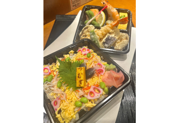 五目ちらし2段弁当